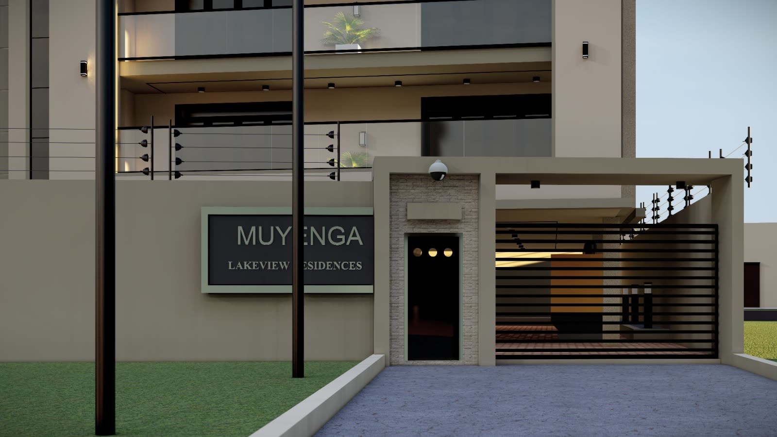 Secure building entrance